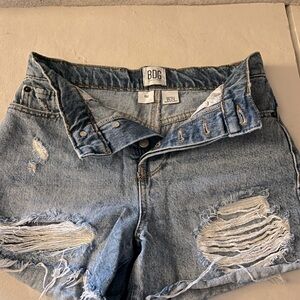 BDG Distressed Denim Shorts